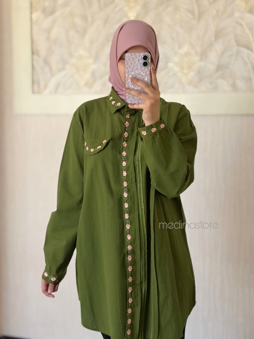 شومیز گل نسا